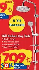HİLL ROBOT DUŞ SETİ